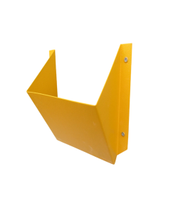 Yellow Wheel Chock Holder 245L x 212W x 117H Primary Image