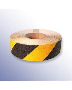 18.3m Long Anti-Slip Medium Coarse Tape Black and Yellow, 50mm wide Primary Image