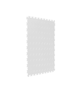 VANTAGE Chequered PVC Interlocking Tile 500mm x 500mm x 5mm thick White Primary Image
