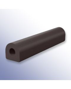 Bespoke Rubber Cylindrical Centre D-Fender 6m Length x 400mm Width x 400mm Height SBR/NR Primary Image