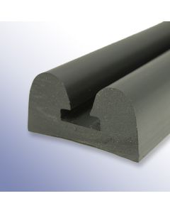 Black PVC B-Fender 10m Length x 60mm Width x 30mm Height Polyvinyl Chloride (PVC) Primary Image