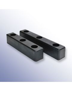 Rectangular Buffer 405mm Length x 50mm Width x 50mm Height SBR/NR Primary Image