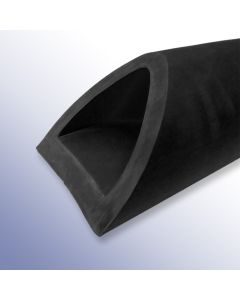 TPE D-Fender 10m Length x 60mm Width x 52mm Height Black Primary Image