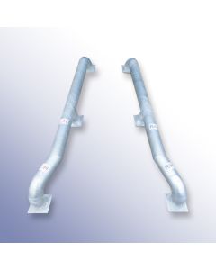 Pair of 3m Long Wheel Guides x 600mm Wide x 365mm Height Primary Image