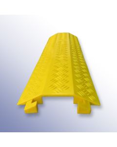 1m Length LPDE Shallow Cable Cover Yellow 1000mm Length x 270mm Width x 40mm Height Primary Image