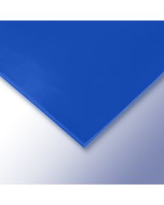 Fluorosilicone Solid Silicone Sheet - 915mm Wide x 3.2mm Thick, Blue, 60 ShA Primary Image