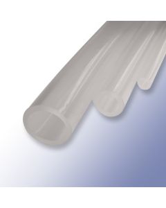 Platinum Cured Silicone Tubing - ID 10mm, Wall Thickness 1mm, FDA, Translucent, 60 ShA (2m Long) Primary Image