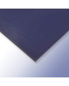 Metal Detectable Solid Silicone Sheet - 1.2m Wide x 0.8mm Thick, Blue, 63 ShA, FDA Primary Image