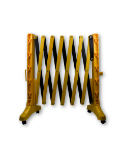 Yellow Expandable Hazard Barrier, expands from 0.39m to 3.85m Primary Image