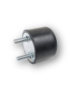 DMC Buffer, Ø200mm H160mm M20x44mm, NR 70 ShA Standard Steel Primary Image