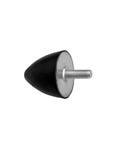 Pack of 4pcs-DP Parabolic Buffer (M), Ø50mm H50mm M10x28mm, NR 60 ShA Standard Steel Primary Image