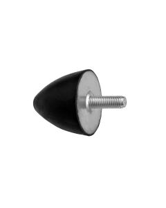 Pack of 4pcs-DP Parabolic Buffer (M), Ø25mm H20mm M8x20mm, NR 50 ShA Standard Steel Primary Image