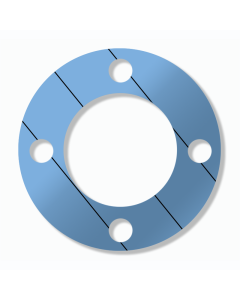 Pack of 10, 1" NB High Quality General Purpose Compressed Fibre Full Face ASA 150 Gasket Primary Image