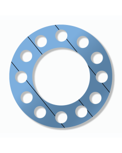 Pack of 2pcs, 200mm NB High Quality General Purpose Compressed Fibre Full Face PN16 Gasket Primary Image