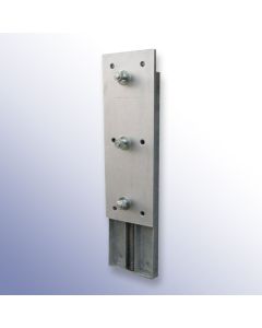 Spring Loaded Dock Bumper Back Plate 965mm Length x 255mm Width x 66mm Height Steel (for use with 6004200) Primary Image