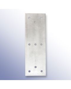 Dock Bumper Simple Back Plate 750mm Length x 255mm Width x 15mm Height Steel (for use with 6004200, 6004203) Primary Image