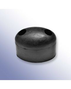 Oval Buffer 65mm Length x 39mm Width x 52mm Height SBR/NR Primary Image