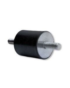 Pack of 4pcs-Type A Cylinder Mount M/M, Ø40mm H30mm M10x25mm, NR 60 ShA Standard Steel Primary Image
