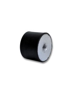 Type C Cylindrical Mount F/F, Ø30mm H35mm M6x6mm, NR 60 ShA Standard Steel Primary Image