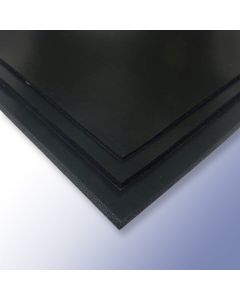 Bisco® BF2000 Flame Retardant Silicone Sponge Sheet - 915mm Wide x 6.4mm Thick, Black Primary Image