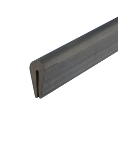 TPE Corner and Edge Protector To Suit 2.5mm Plate, FDA, 60 ShA Black Primary Image
