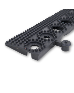 EASI LOK PVC Interlocking Edge Male 500mm x 60mm x 16mm, Black Primary Image