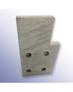High Top Dock Bumper Front Plate 750mm Length x 400mm Width x 100mm Height Steel (for use with 6009406) Primary Image