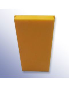 3 Part Dock Bumper Front Plate 450mm Length x 250mm Width x 50mm Height UHMWPE (for use with 6009610, 6009611, 6010888) Primary Image