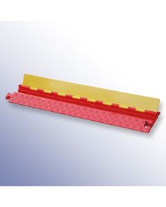 2 Channel Polyurethane Extra Strength Cable Protector, 1m long x 45mm High Primary Image