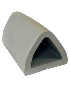 TPE Fender- 2x 5m Lengths x 110mm Wide x 95mm Height (Grey) Primary Image