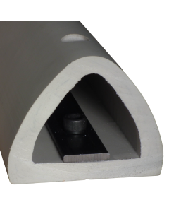TPE Fender 2x 1m Lengths x 110mm Wide x 95mm Height (Grey) Primary Image