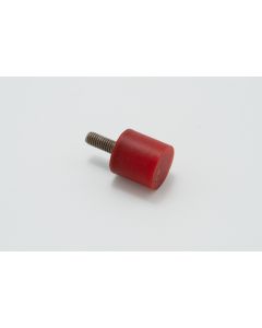 Type D Cylindrical Mount M, Ø40mm H40mm M8x25mm, VMQ 45 ShA Stainless Steel (304 Grade) Primary Image