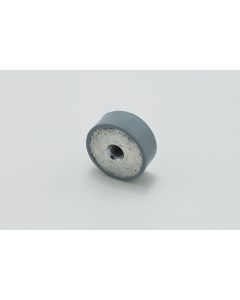 Type E Cylindrical Mount F, Ø25mm H10mm M6x6mm, NR 50 ShA Standard Steel Primary Image