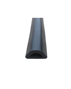 Standard Rubber D-Fender 3m Length x 110mm Width x 90mm Height SBR/NR Primary Image
