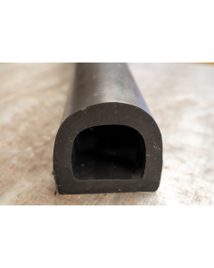 Standard Rubber D-Fender 2m Length x 200mm Width x 200mm Height SBR/NR Primary Image