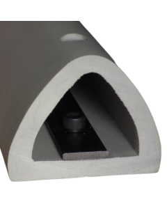 TPE Fender- 2x 5m Lengths x 110mm Wide x 95mm Height (Black) Primary Image