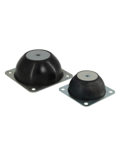 SCM High deflection Mount, L150mm H63mm M12x13mm, NR 60 ShA Stainless Steel (304 Grade) Primary Image