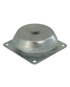 KPR Captive Flange Mount, Ø181mm H66mm M20, NR 60 ShA Stainless Steel (304 Grade) Primary Image