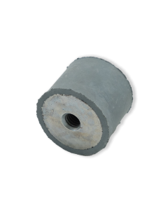 Type C Cylindrical Mount F/F, Ø100mm H75mm M16x16mm, NR 55 ShA Stainless Steel (304 Grade) Primary Image