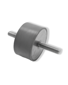 Type A Cylindrical Mount M/M, Ø75mm x H35mm M10x25mm, NR 45 ShA Standard Steel Primary Image