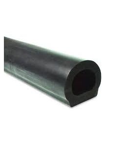 Standard Rubber D-Fender 4.5m Length x 80mm Width x 76mm Height SBR/NR Primary Image