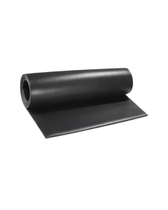 Bisco® HT800 Flame Retardant Silicone Sponge Sheet 915mm Wide 2.4mm Thick Black with self adhesive backing Primary Image