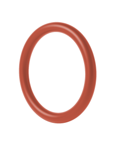 Pack of 5pcs, O-Ring 45mm x 4mm Silicone (VMQ) 70 ShA Red -50&deg;C to +232&deg;C FDA Primary Image
