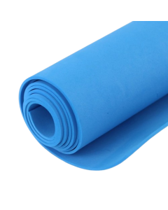 EXPO Polyethylene Foam, 1m Wide x 2m Long x 8mm Thick, Blue 15 ShA Primary Image