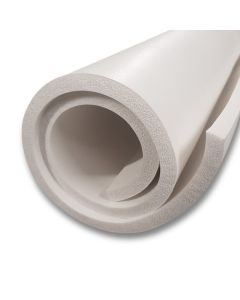 EXPO Polyethylene Foam, 1m Wide x 2m Long x 2mm Thick, White 15 ShA w/Self Adhesive Backing Primary Image