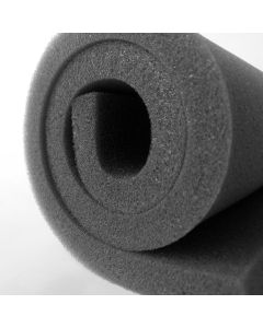 EXPO Polyethylene Foam, 1m Wide x 2m Long x 15mm Thick, Black 15 ShA Primary Image