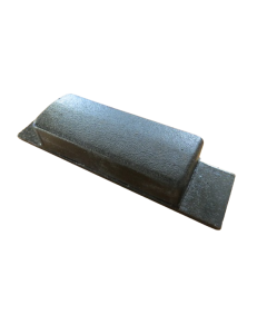 DM Tipper Pad 150mm Length 25mm Height, NR 70 ShA Standard Steel Primary Image