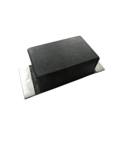 DM Tipper Pad 180mm Length 40mm Height, NR 70 ShA Standard Steel Primary Image