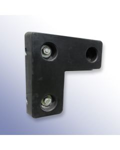 L Shaped Dock Bumper 440mm Length x 440mm Width x 95mm Height SBR/NR Primary Image