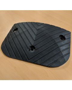 50mm High Dune Speed Bump End Black, to fit partcodes 6005101 & 6005100 Primary Image